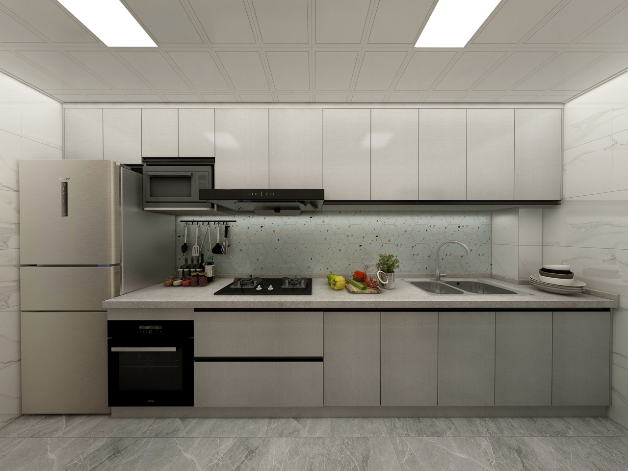 壹号娱乐生态板全屋定制-现代简约气概衣柜