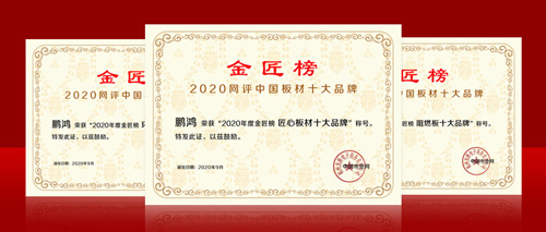 连任金榜丨壹号娱乐斩获中国板材十大品牌三项殊荣